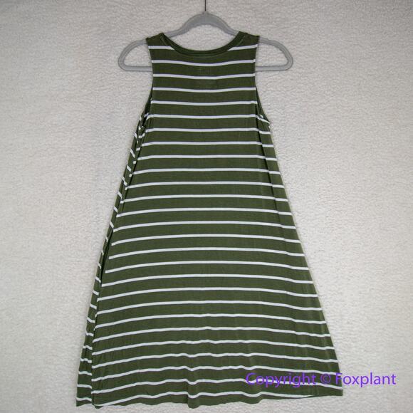 Time and Tru Sleeveless striped‎ midi dress size Small - Picture 7 of 9
